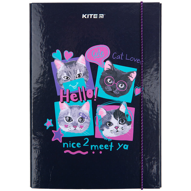Папка для зошитів на гумці Kite So Sweet K23-210-1