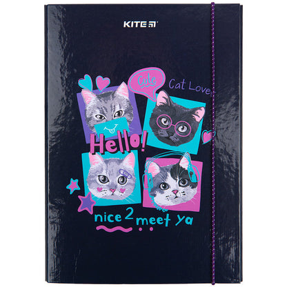 Папка для зошитів на гумці Kite So Sweet K23-210-1