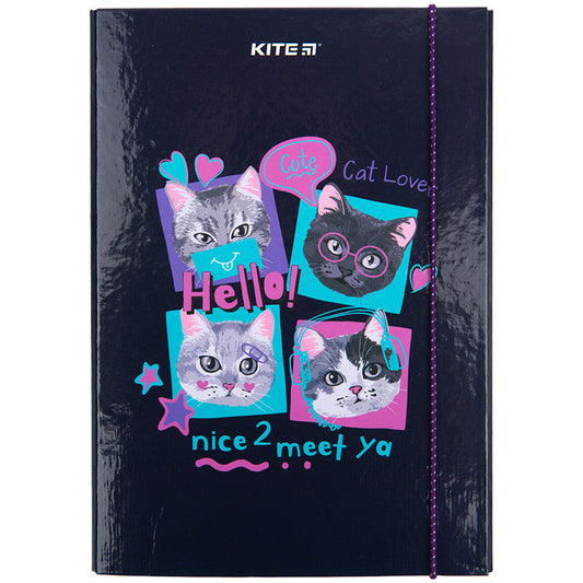 Папка для зошитів на гумці Kite So Sweet K23-210-1
