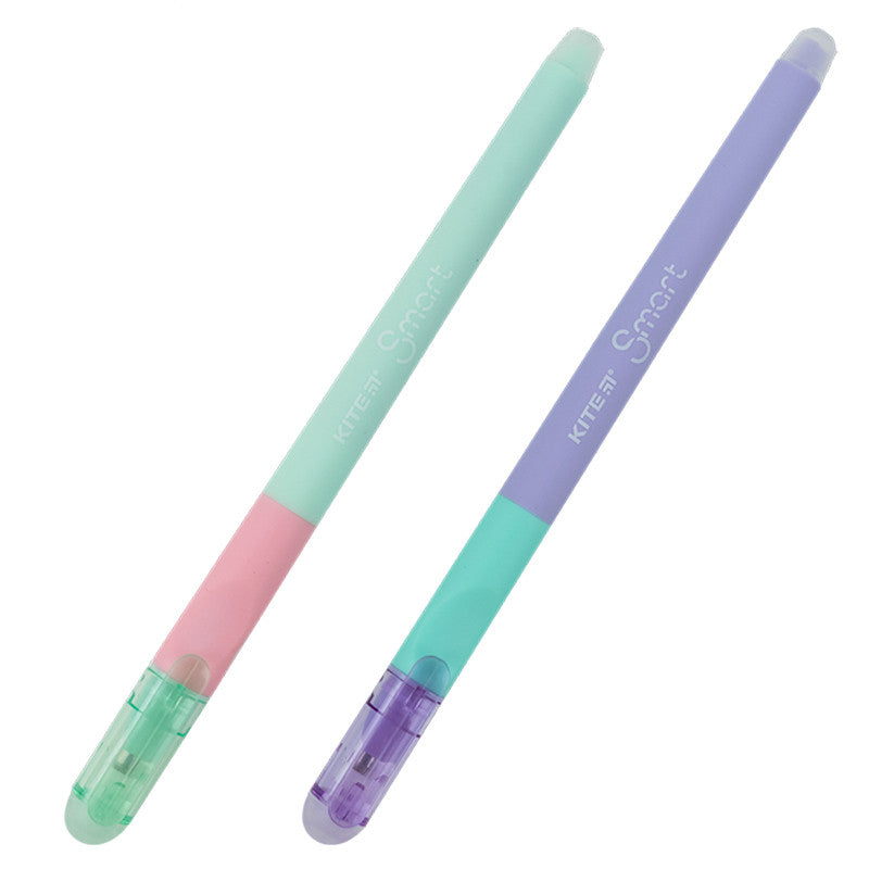Ручка гелева "пиши-стирай" Kite Smart K21-098-02, синя