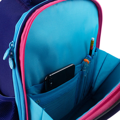 Рюкзак шкільний GoPack Education напівкаркасний Cute Rainbow GO24-165M-1