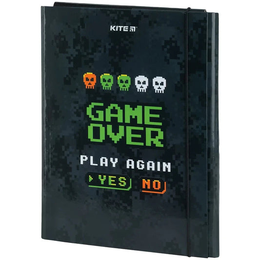 Папка для трудового навчання Kite Game over K23-213-02, А4
