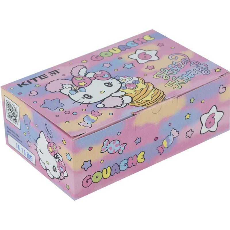 Гуаш Kite Hello Kitty 6 кольорів HK23-062