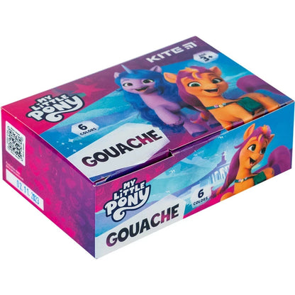 Гуаш Kite My Little Pony 6 кольорів LP23-062