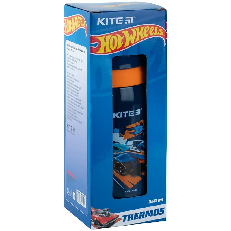Термос дитячий Kite Hot Wheels 350 мл HW24-301