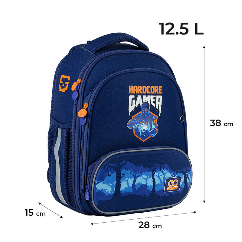 Рюкзак шкільний GoPack Education каркасний Game On GO24-597M-5