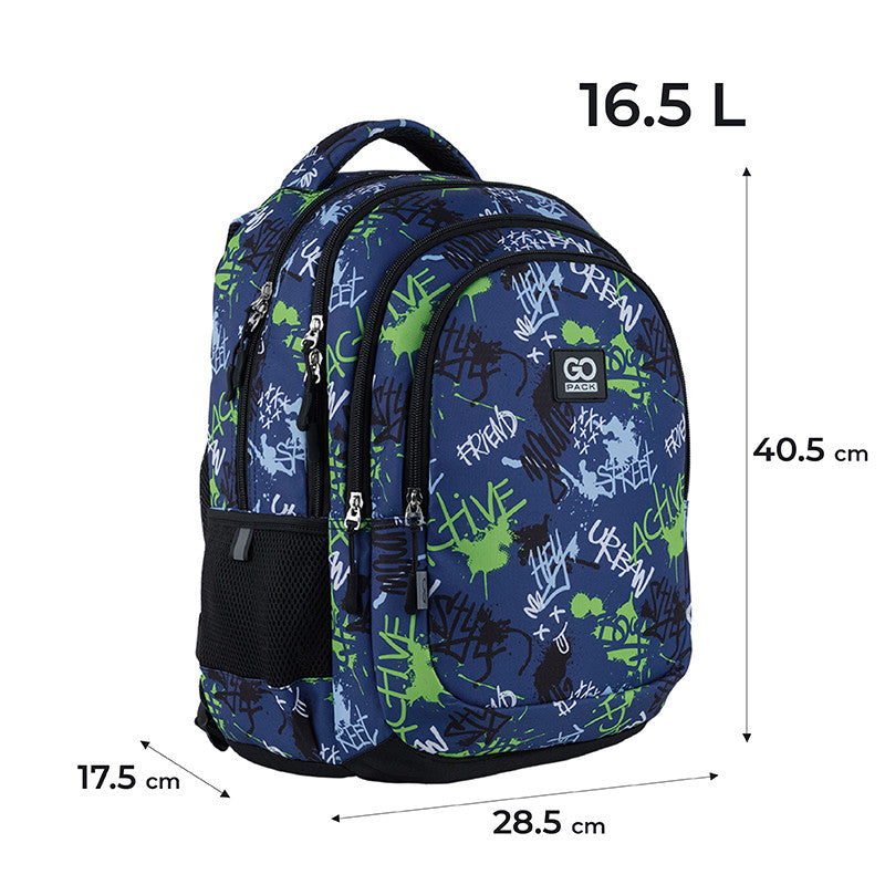 Рюкзак шкільний підлітковий GoPack Teens GO24-162M-2