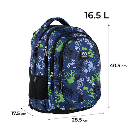 Рюкзак шкільний підлітковий GoPack Teens GO24-162M-2