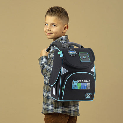 Рюкзак шкільний GoPack Education каркасний Eternal Game GO24-5001S-6