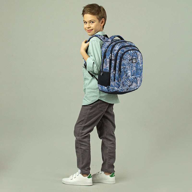 Рюкзак шкільний підлітковий GoPack Teens GO24-162M-1
