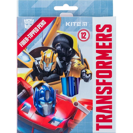 Фломастери Kite Hot Wheels 12 кольорів TF24-447