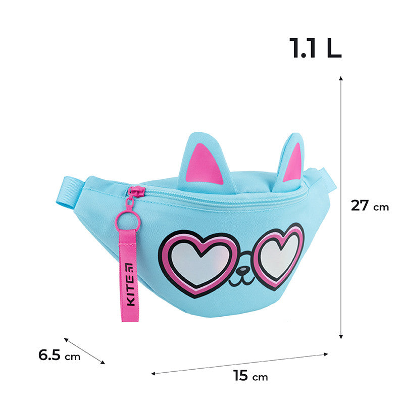 Сумка-бананка Kite дитяча а Sunny Cat K24-2577-1
