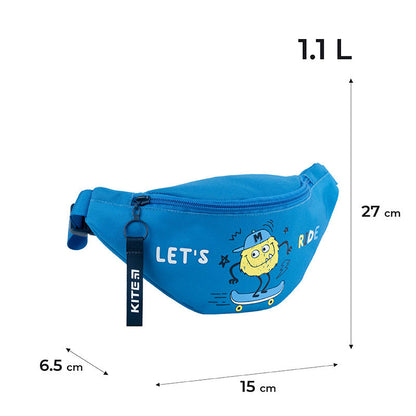 Сумка-бананка Kite дитяча Let's Ride K24-2577-2