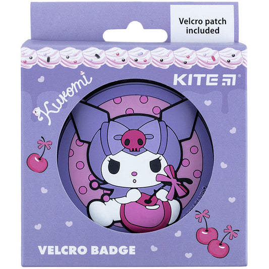Бейдж на липучці Kite Kuromi HK24-3011-2