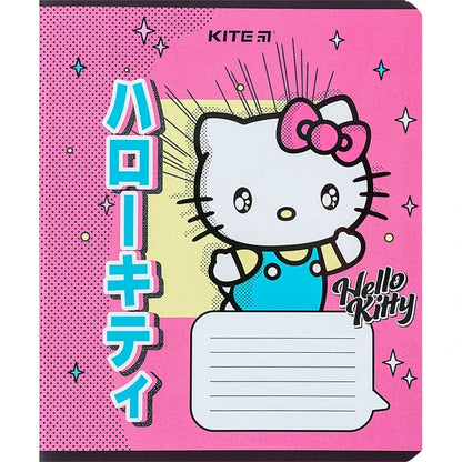 Зошит шкільний Kite Hello Kitty, 12 аркушів, клітинка HK24-232-1