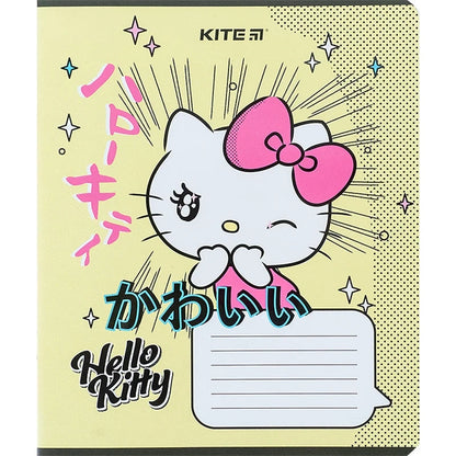 Зошит шкільний Kite Hello Kitty, 12 аркушів, клітинка HK24-232-1