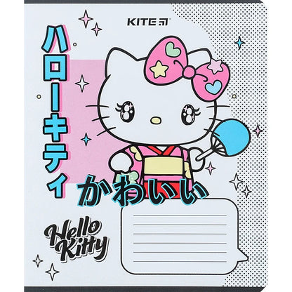 Зошит шкільний Kite Hello Kitty, 12 аркушів, клітинка HK24-232-1