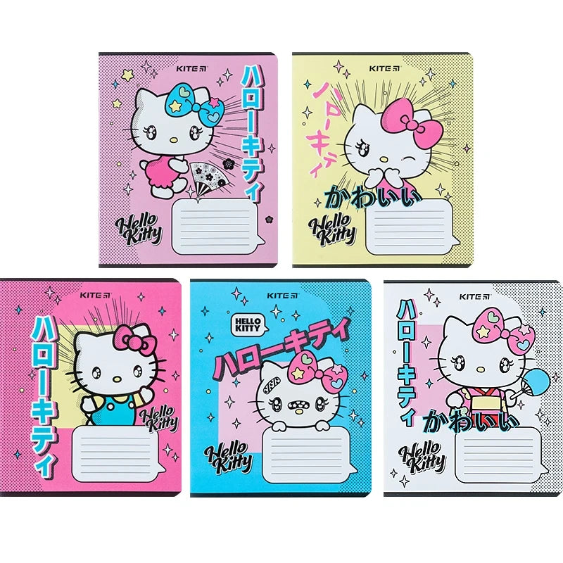 Зошит шкільний Kite Hello Kitty, 12 аркушів, клітинка HK24-232-1