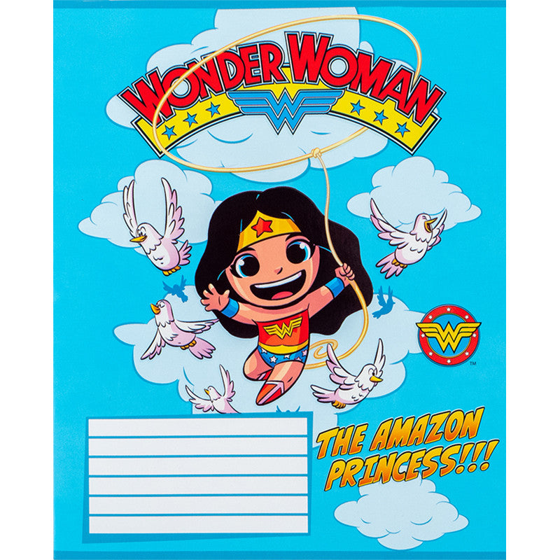 Зошит шкільний Kite DC Comics, 12 аркушів, коса лінія DC24-235