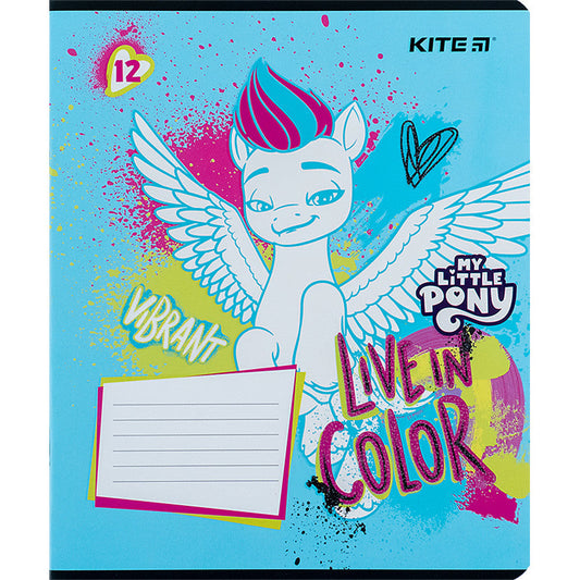 Зошит шкільний Kite My Little Pony, 12 аркушів, лінія LP24-234