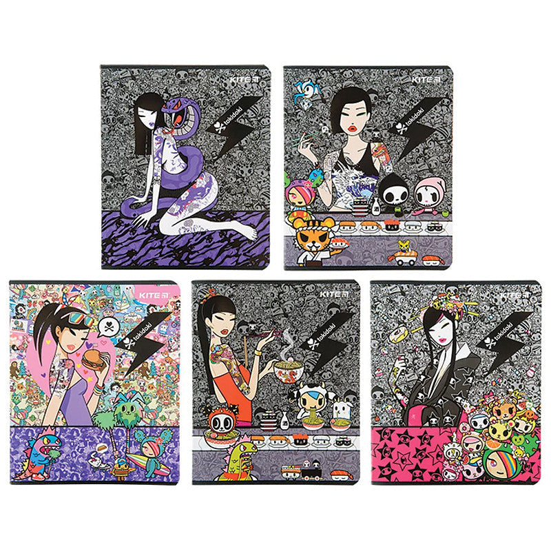 Зошит шкільний Kite tokidoki, 48 аркушів, клітинка TK22-259