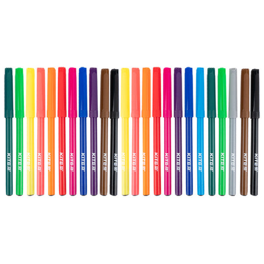 Фломастери Kite Classic 24 шт 24 кольорів K-456