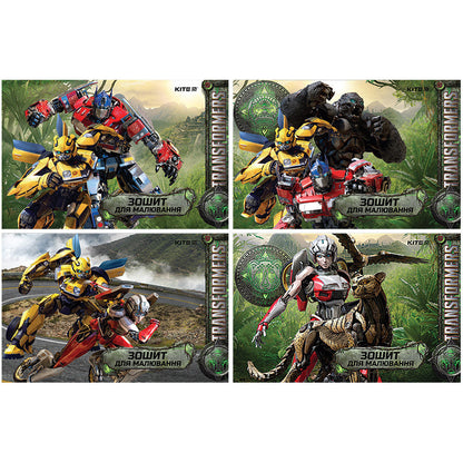 Зошит для малювання Kite Transformers 24 аркуша TF24-242