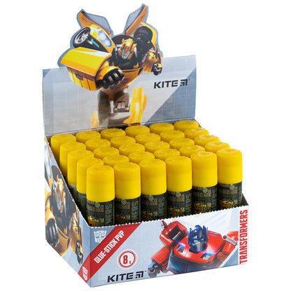 Клей-олівець з індикатором PVP Kite Transformers TF23-130, 8 г
