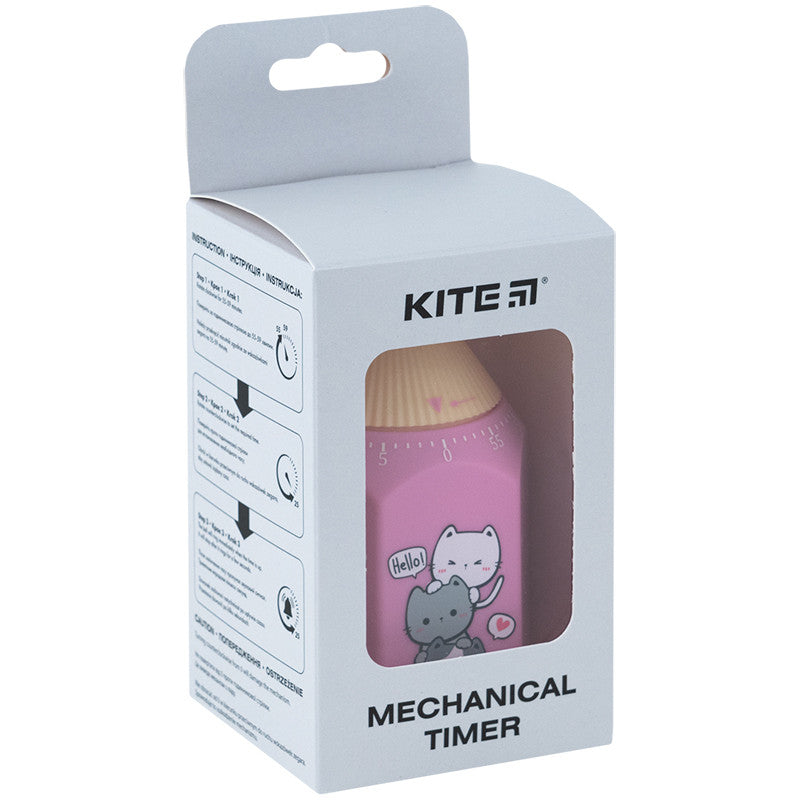 Таймер механічний Kite Cute Cats K24-171-1