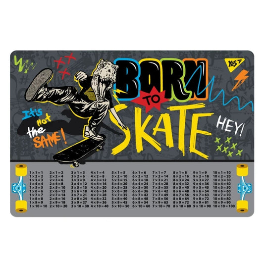 Підкладка для столу YES Skate boom таблиця множення, 492050