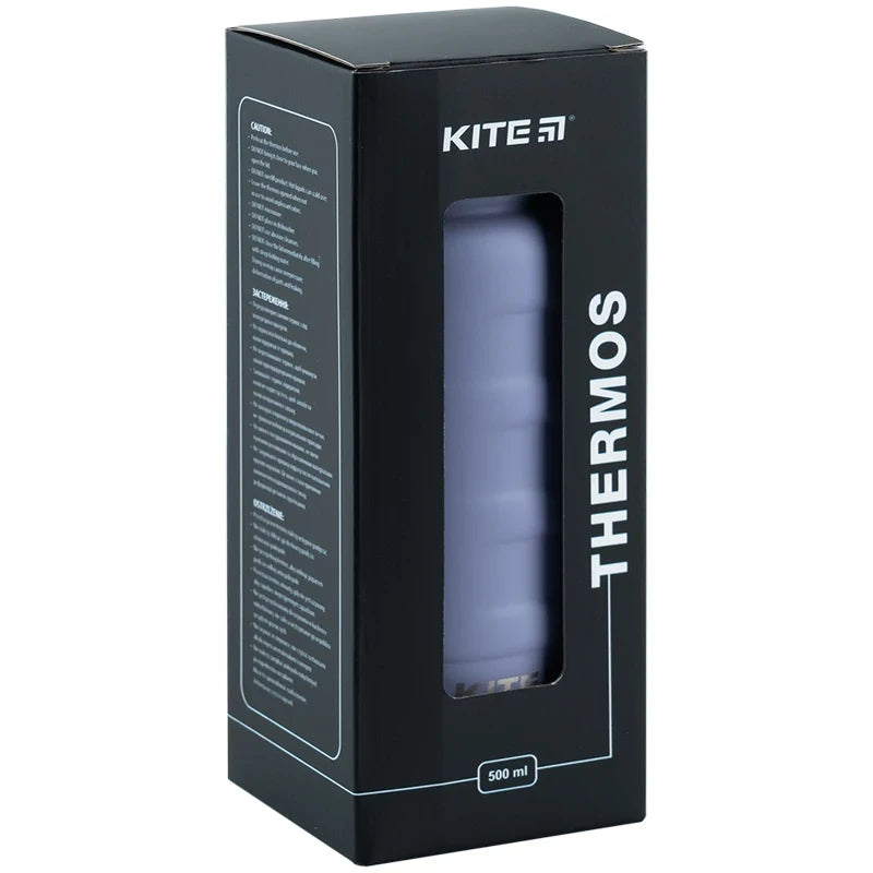 Термос Kite 500 мл Cірий K24-1204-3