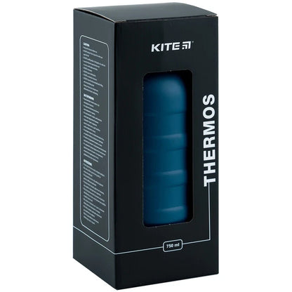 Термос Kite 750 мл Синій K24-1205-1