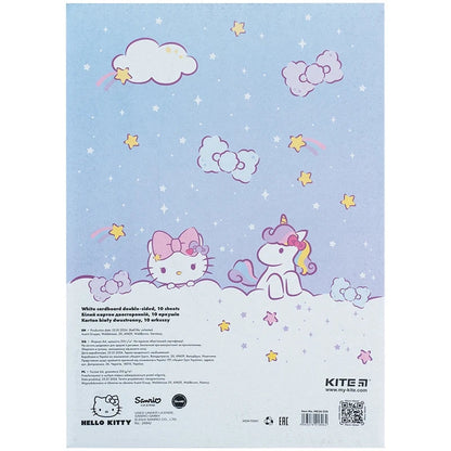 Картон білий Kite Hello Kitty А4 10 аркушів HK24-254-1