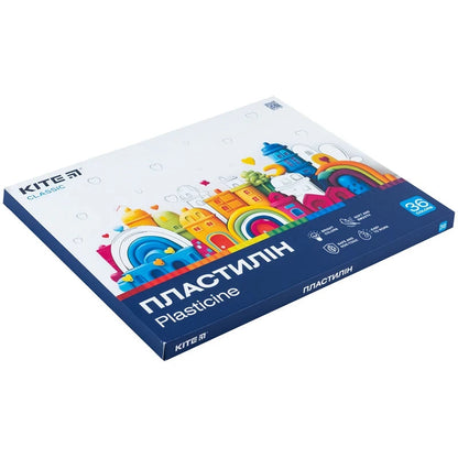 Пластилін Kite Classic 36 кольорів 720 г K-078