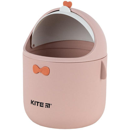 Настільний контейнер для сміття Kite K24-010-2, персиковий