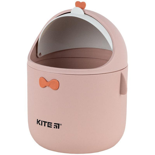 Настільний контейнер для сміття Kite K24-010-2, персиковий