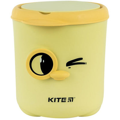 Настільний контейнер для сміття Kite K24-011-2, жовтий