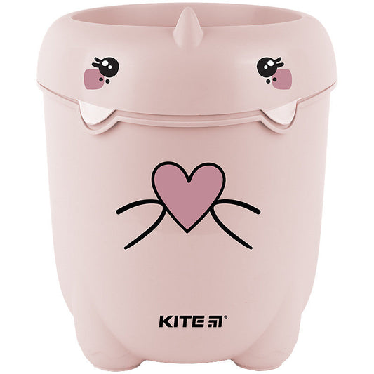 Контейнер для сміття Kite K24-005-2, світло-рожевий