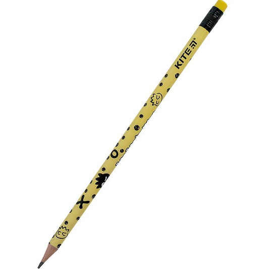 Олівець графітний з гумкою Kite Bad Badtz-Maru HK24-056-2