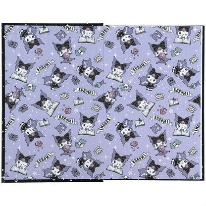 Книга записна Kite Kuromi тверда обкладинка А6 80 аркушів клітинка HK24-199-1