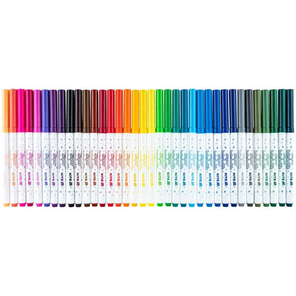 Фломастери Kite Creative Superwashable 36 шт 36 кольорів K-1154