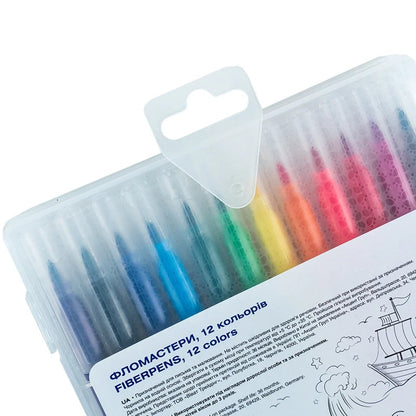 Фломастери-пензлики Kite Creative 12 кольорів K-1150