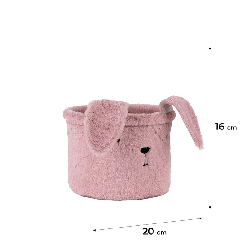 Кошик для зберігання Kite Lovely Rabbit K24-3100S-1, 20х16 см, плюшевий