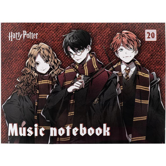 Зошит для нот Kite Harry Potter, А5, 20 аркушів, HP25-405