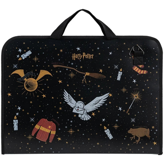 Папка-портфель на блискавці Kite Harry Potter HP24-411, 1 відділення, A3+