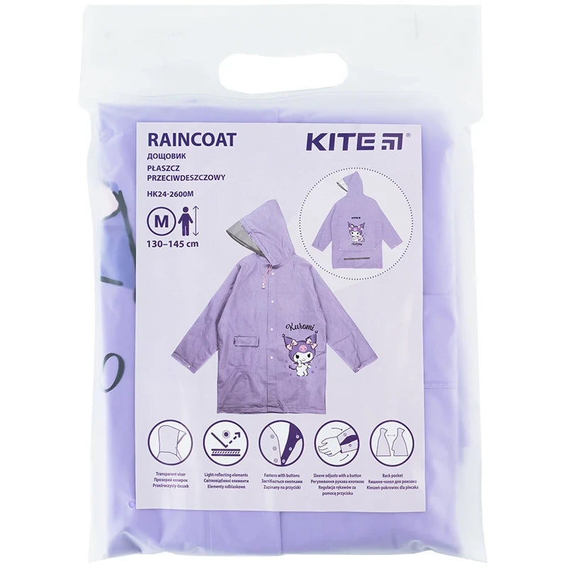 Дощовик дитячий Kite Kuromi HK24-2600M