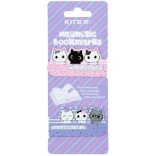 Набір магнітних закладок-індикаторів Kite Cats K24-496-3