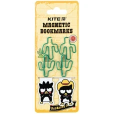 Набір магнітних закладок з фігурними скріпками Kite Bad Badtz-Maru HK24-495