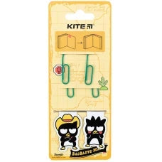 Набір магнітних закладок з фігурними скріпками Kite Bad Badtz-Maru HK24-495
