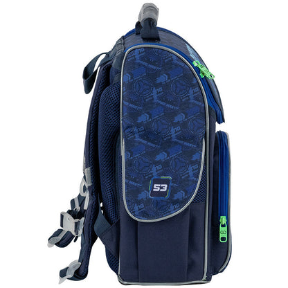 Рюкзак шкільний каркасний GoPack Education Racing GO25-5001S-6